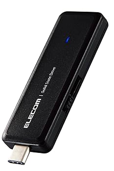 ELECOM - エレコム SSD 1TB 外付け ポータブル USB3.2(Gen1) ブラック Amazon | エレコム 外付けSSD 1TB ポータブル USB 5Gbps / USB3